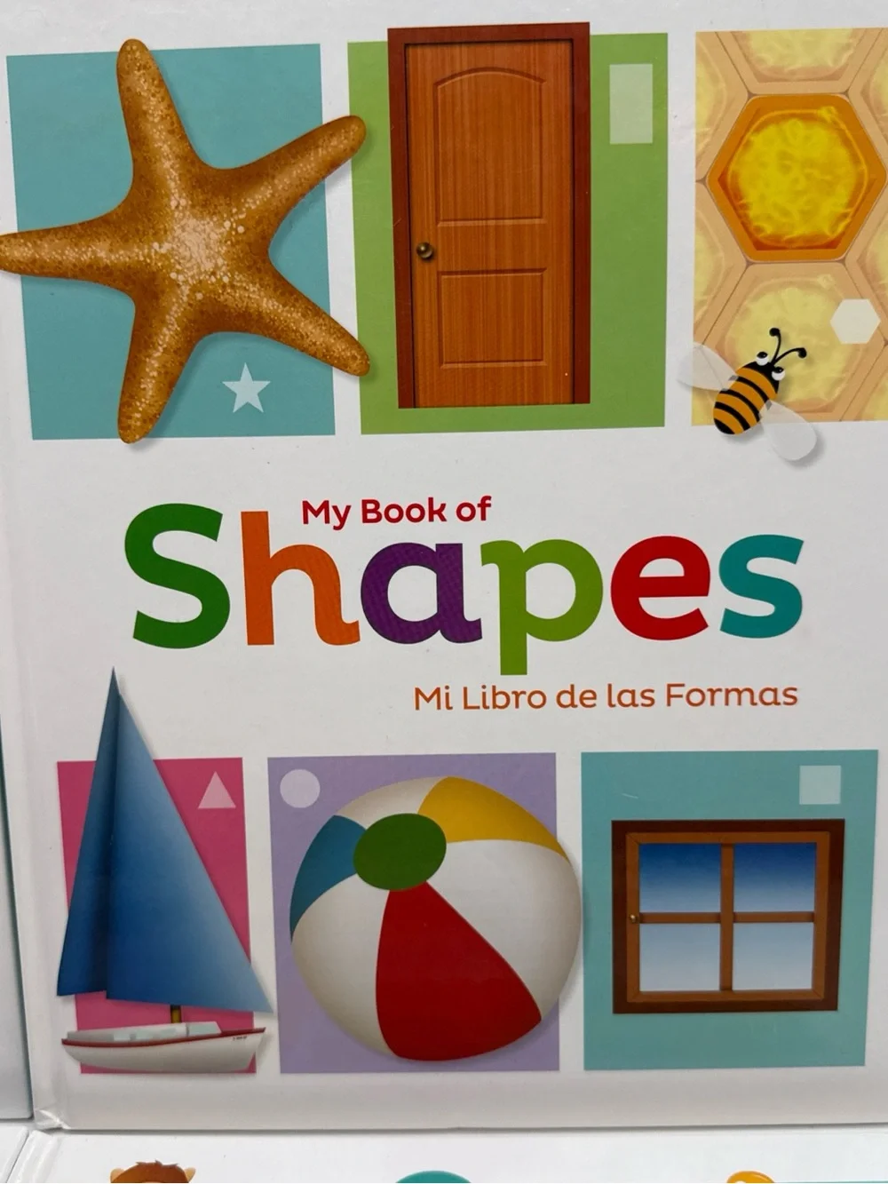 My Book of Colors, Shapes, Words & Numbers - Kids Educational Board Books (Set)
